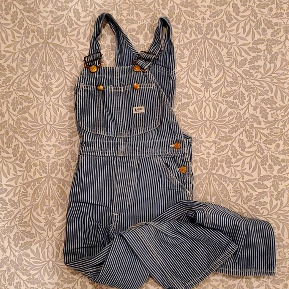 Made in USA Lee Hickory Pinstripe Overalls